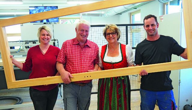 Familienpower: Verena, Franz, Hildegard und Gerhard Nagl (v. li.)